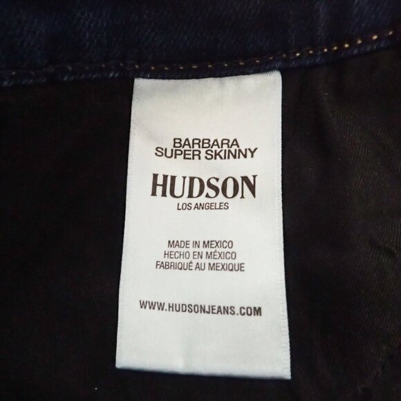 NWT Hudson Barbara Super Skinny Jeans - Size 26 - Picture 11 of 11